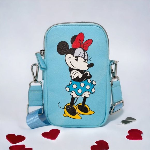 Disney Minnie Mouse Style Standing Pose Phone Bag Holder - Picture 1 of 8